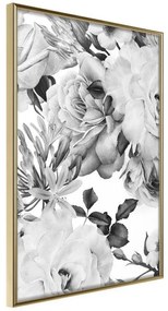 Poster  Black and White Nature  Cornice Quadri Cornice d'oro, Larghezza x Altezza Home decor 30x45