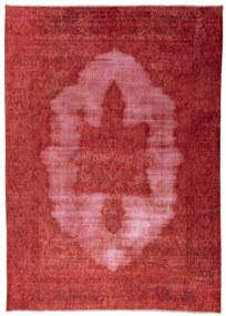 Vintage Tappeto 410x290 Rosso (Iran) Annodato A Mano