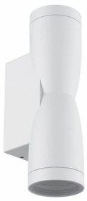 Applique Conica a Clessidra Bidirezionale, IP65 GU10 - Bianca Colore del corpo Bianco