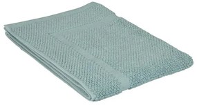 Tappeto scendi doccia 100% cotone verde acqua 45x64 cm