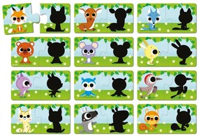Puzzle - Gli animali e la loro ombra