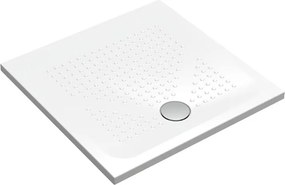 Piatto doccia in ceramica PUNTO bianco L 90 x L 90 x H 3.5 cm lucido