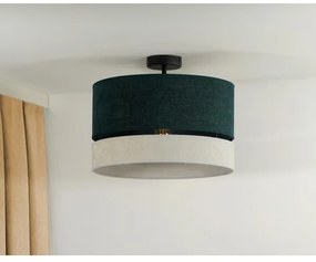 Duolla - Lampadario a plafone DOUBLE 1xE27/15W/230V diametro 40 cm verde/grigio