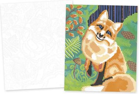 Atelier per bambini maxi - Pittura con i numeri - Animali della foresta