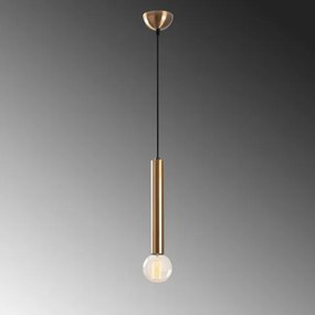 Lampadario a cavo TEMPO 1xE27/40W/230V, finitura dorata