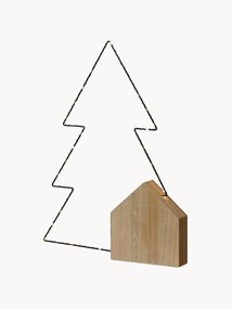 Albero di Natale LED a batteria con funzione timer Leslie