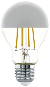 Lampadina LED con calotta sferica a specchio A60 E27/7W/230V 2700K - Eglo 11834
