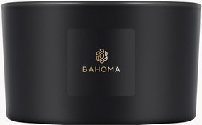 Candela profumata con tre stoppini fatta a mano Oakley (patchouli, muschio)