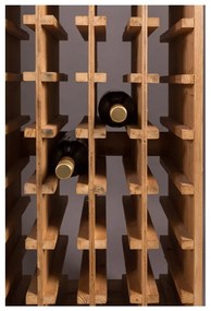 Portabottiglie in legno di abete per 28 bottiglie Claude - Dutchbone