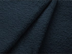 Cuscino per divano blu scuro con rivestimento in bouclé Poppy – Micadoni