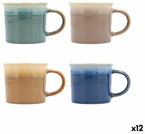 Tazza Quid Duo Ceramica Multicolore (265 ml) (12 Unità)