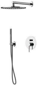 Kit incasso doccia Circle Two cromo
