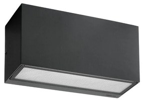 Norlys - Asker Up/Down LED Applique da Parete da Esterno L22,5 Nero Norlys