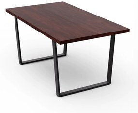 blumfeldt Bearsdon - Tavolo da pranzo con gambe in metallo, 160 x 90 cm