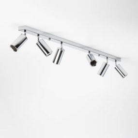 Brilagi - Luce Spot da bagno SELE 6xGU10/30W/230V IP44 cromo lucido