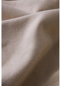 Plaid marrone con basi di cotone, 140 x 180 cm Plain - Euromant