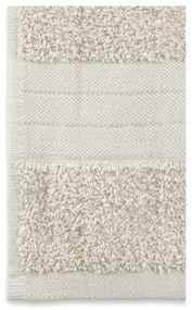 Set di 2 asciugamani in spugna di cotone beige 70x140 cm - Good Morning