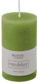 Candela verde Ruggine, tempo di combustione 38 h Rustic - Rustic candles by Ego dekor