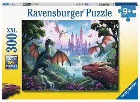 Puzzle Ravensburger 13356 The Dragon's Wrath XXL 300 Pezzi