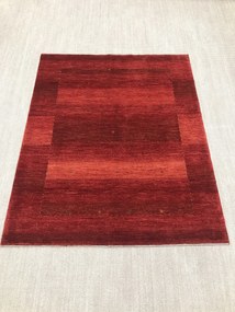 Loribaft Tappeto 160x190 Rosso (Iran) Annodato A Mano