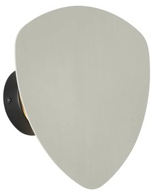 Lampada da parete di design beige organica 20 cm 2 luci - Pulley