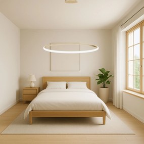 Lampada a sospensione LHJ003-CP 100 cm ORO