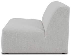 Modulo divano bouclé bianco (parte centrale) Roxy - Scandic
