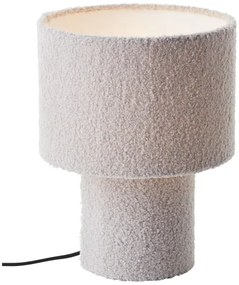 Brilliant - Lampada da tavolo TEDDY 1xE27/20W/230V grigia