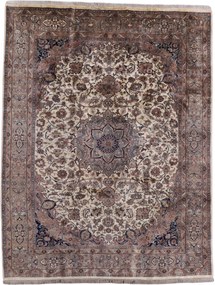 Kashan Tappeto orientale 330x260 (Indian) Annodato A Mano