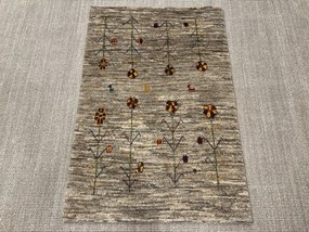 Gabbeh Tappeto 120x80 Marrone (Iran) Annodato A Mano