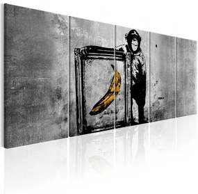 Quadro Banksy Monkey with Frame
