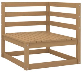 Set Divani da Giardino 8 pz con Cuscini Legno Massello di Pino