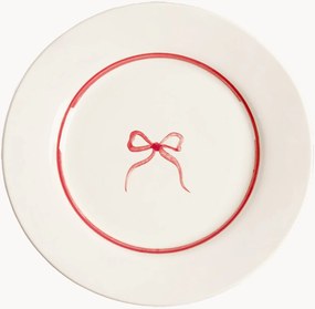 Piatto da colazione dipinto a mano Bow