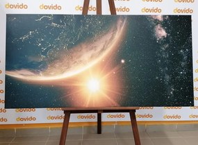 Stampa su tela – Vista del sole dallo spazio