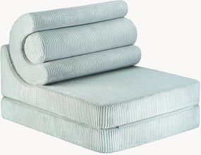 Poltrona pieghevole per bambini in velluto a coste fatta a mano Flipster