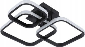 Plafoniera LED 38W/230V nera