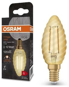 Lampadina LED VINTAGE E14/1,5W/230V 2400K - Osram