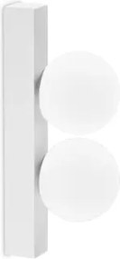 Binomio lampada da soffitto 2 sfere  led 6w 450 lm 3000 k bianco