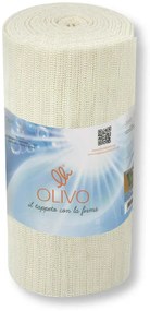 Tappeto antiscivolo 50x35 mt - Bianco resistente e ritagliabile