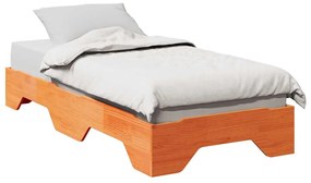 Giroletto Senza Materasso İmpilabile Marrone Cera 75x190 Cm /