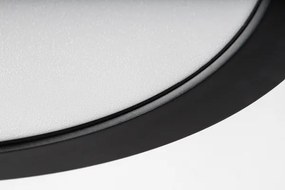 Rabalux 75075 - Plafoniera LED per bagno SHAUN PLUS 24W/230V Ø 22 cm IP44 nera