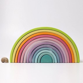 Grimm’s – Arcobaleno Grande – Puzzle di Legno Colori Pastello