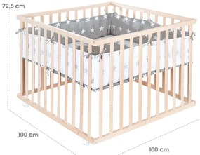 Box in colore naturale 100x100 cm - Roba