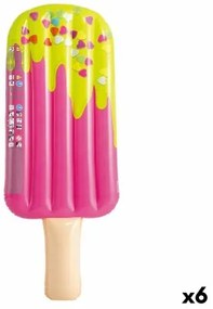 Materassino Gonfiabile Intex Gelato Rosa 76 x 20 x 191 cm (6 Unità)