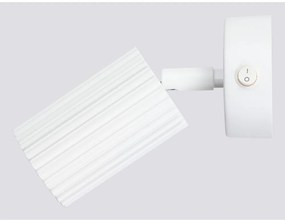 Faretto bianco 8x16 cm Gleam – Sollux