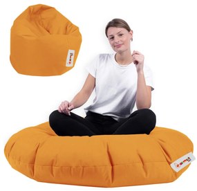 Poltrona sacco arancione 100x20xX65 cm