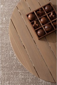 Tavolino da giardino in acacia massiccia 80x100 cm Pablo – Bizzotto