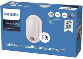 Philips - Applique LED con sensore PROJECTLINE LED/15W/230V IP54