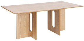 Tavolo da pranzo legno chiaro 200 x 100 cm CORAIL Beliani