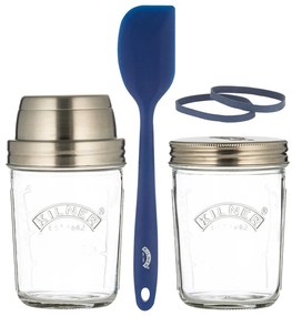 Set di starter per lievito madre con spatola 2pz 0,35l - Kilner